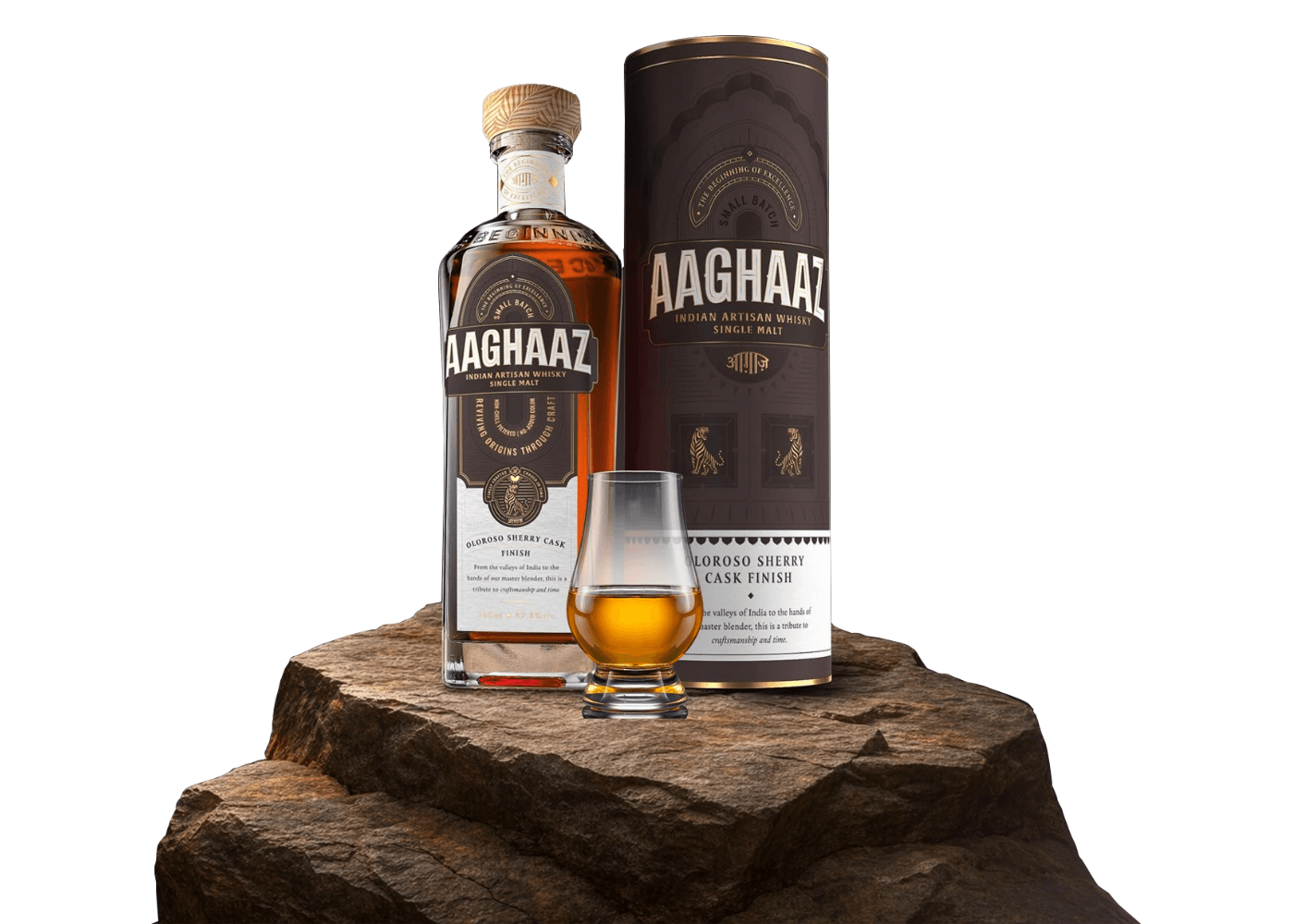 AAGHAAZ - Indian Single Malt Whisky